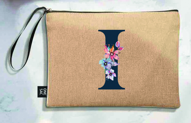 Sac à main Lettre I (Modèles variés) (25 × 18 × 1 cm)
